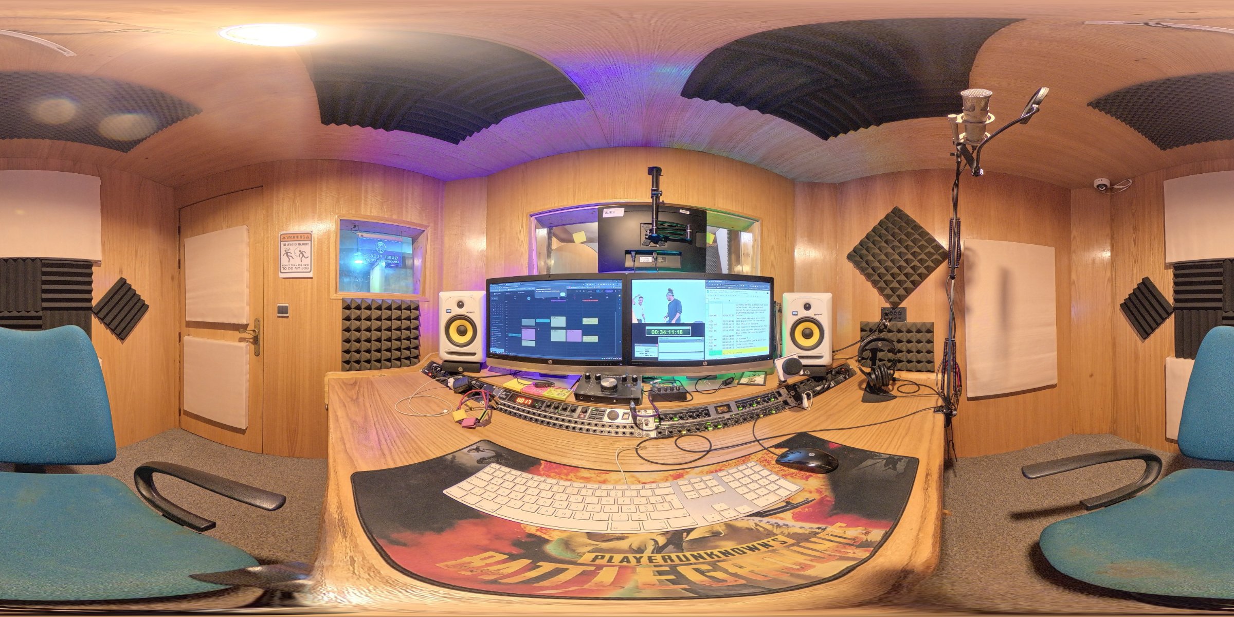 Studio A — Vocal Booth